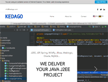 Tablet Screenshot of kedago.com